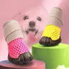 Vêtements pour chiens mignons de chaussures en peluche de chiot creux multi-usage multiples