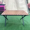 Outdoor portable picnic camping equipment camping Chicken rolls table simple folding table