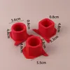 3 buchi rotondi in silicone stampo carnoso in cemento flowerpot succulento cactus stampi cementi