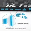 16pcs/Set farbenfrohe Silikon-Anti-Staub-Stecker für Laptop Laptop Universal Staubdichte USB-Grenzfläche für Wasserdcover-Abdeckungsstopper