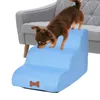 Escaliers pour animaux de compagnie 3 couches pour chiens maison canapé-lit de lit de lit Puppy Chat Bed Bed Step Mesh pliable lit déshabilable lit pour animaux de compagnie