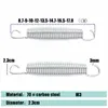 GSD 트램폴린 길이 145mm/180mm의 스프링, 트램폴린 교체 아연 도금 강철 스프링