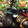 MZK 20V Pole Pruning Shear - تقليم كهربائي لاسلكي يصل إلى 12 قدمًا - بطارية قابلة لإعادة الشحن مع قطر القطر 12 بوصة وشاحن مشمولة