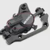 Bicycle Brake MTB Hydraulic Disc Brake IS Post Mounting Left Front Right Rear Calipers Rotor Oil Pressure 800/1400mm Brake Set