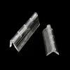 Clear Transparent Acrylic Plastic Hinge Box Piano Plexiglass Hinge length 25mm 31mm 45mm 65mm 100mm 150mm 200mm 300mm