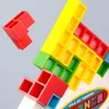 Tetra Tower Game Stacking Blocks Stack Building Block Balance Puzzle Board Assembly Bricks Education Toys for Children Adults