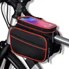 Rainproof Bicycle Bags Frame Front Tube Bike Phone Holder Bag Motorcycle Side Bags Panniers Cycling Accessories XA193TQ