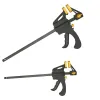 2 pcs da 6 pollici o 4 pollici di lavoro in legno giallo bar fling set clip set rigido a cricchetto rapido rilascio di carpentry a carpenteria gadget utensile manuale