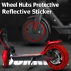 M365 Scooter Wheel Hub Protection Reflective Sticker pour Xiaomi Mijia M365 Pro 1s Pro 2 Pièces d'autocollants de roue électrique