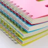 Notebooks Binder Notebook A5/B5 Spiral Coil Book Cute PVC Cover Notebook Planner Organizer Student Learning Stationery Supplies Gift