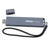 Enclosure Double protocole M.2 SATA NVME Adaptateur USB Case SSD M2 NGFF ENCLORIE NVME à USB 3.1 10 Gbps Box Prise en charge m / b + m clé M.2 SSD RTL9210B