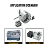 Novo K11-80 100 125 160 200 250 egocentrário 3 Mandizações Manual Taiço Hardened Aço para Máquina de Ferramento CNC Machine Tools