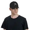 XRP Cryptocurrency Baseball Cap Hat Luxury Ball Wild Beach Bag Golf Golf Men Womens 240410