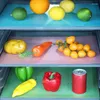 Tapis de table 18 pcs de réfrigérateur revêtements de réfrigérateur plateaux lavables pour étagères en verre étanche