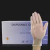 50 PCs Einweg-PVC-Handschuhe weiße Nichtschuppenstammhandelhandschuhe Haushalt Haushalt Allgemeiner Reinigungsnahrungsmittelversorgung