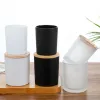 DIY Candle Jar Container Tumbler Holder Candlestick Frosted Transparent Glass Cup Handmade Candles Making Supplies Candle-making