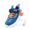 Sneakers Dino Autumn Children Jungen LED LED SHOUS LETEN LEDER AMMEICHTE AUGELNISSE BLICKING Little Kids Outdoor lässige leuchtende Sport -Turnschuhe