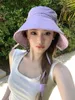 Dames zomer hoed emmer petten vrouwen strand uitje hoeden voor mannen zon cap zon vizier katoen vissen hoed meisje Koreaanse hoed240410