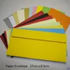 Nuove cartoline da 100 pezzi in/ 17x8,5 cm Colorful Kraft Envelope Universal Classical Western Money/ Cash/ Letter Invito
