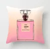 Kussensloop grensoverschrijdende nieuwe parfumfles serie kussen achterste kussen perzik huidkussens kussens