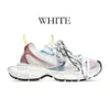 2023 Paris 3xl Sneakers Runner Casual Shoes Men Phantom Fashion Shoelaces Mens Triple S Daddy White Mesh Bekväma vita pappa tränare