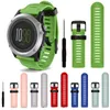 26mm Sports Silicone Strap per Garmin Fenix 3/3 HR Smart Watch Band per Garmin Fenix 5x Plus 6x 7x Pro