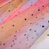 100X155 CM Rainbow Star Moon&Love Glitter Sequines Fabric Backdrops DIY for Baby Shower Wedding Mermaid Party Tablecover Decor