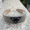 Black triangle Designer Bandbands Bands de cheveux Bands de mode Fashion Fashion Brand Elastic Head Band Sports Fitness Headraps Hair Accessory Fashion Attachement