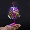 LED RAVE Toy 3/5st Magic Twist Bubble Wand Rainbow LED Glowing Bubble Stick Colorful Bubble Wand Kids Luminous Toys Wedding Party Gifts 240410