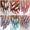 ROSALIND 6PCS GEL RISON RÉSOLIQUE BASE BASE CHEAU COAFE VARNIS HYBRIDE SET SEMI SEMI PERMINE Nail Art paille