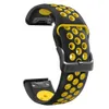 22 26MMSMart Watch Band Quickfit strap correa för Garmin Fenix ​​7x 7 6 6x Pro 5x 5Plus 3HR 935 Epix 2 Silikon Armbandarmband