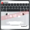 キーボードオリジナルA1706 MacBook Retina Pro 13 "A1706 Palmrest Topcase USキーボードバックライトグレーシルバー