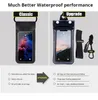 Waterdichte telefoonzak Lucht zwevend zwemtas River Treking Duikstrand Zwembad Zegen badkamer Case Tas 7 inch