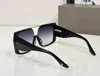 Übergroße quadratische Sonnenbrille Schwarze graue Gradienten Frauen Sommerdicke Frame Shades Sonnenbrille Modetöne UV400 Brillen