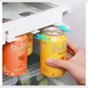 Haken können Spender Bier Soda Lagern-Rack-Kühlschrank unter Regal für Getränke Organizer Doppelreihen-Container Kühlschrank rutschen
