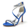 Sandal Sandal Yaz Kadın Ayakkabı Yüksek topuklu Yuvarlak Başlıca İnci Elmas Tassel Zinciri Ağır Düğün Gelin Nedime