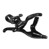 Zoom Mtb Road Bike Brake Lever Set Alluminio in lega Black Bicycle Handle 4 dita sinistra a destra con freno disco freno a campana V.