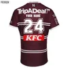 2024 Manly Sea Eagles Home Rugby Jersey 2023 24 Manly Sea Eagles Heren Herdenkings Anzac Training Jersey Maat S-3xl --- 5xl