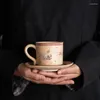 Coffewors Set Coffee Tasse Geschenkbox Set Keramik Dunhuang Fliege Apsaras Haushaltsbürentaucer