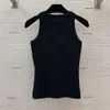 Giubbotti di marca giubbotti di design camicie under shirt casual donna logo di moda logo senza maniche da maglieria femminile