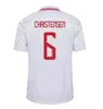 2024 Danemark Soccer Jersey Euro Cup Team National Team Home Red Away White Eriksen Christensen Jensen Braithwaite Dolberg 24 25 Player Version Football Shirt Men Kid Kit
