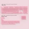 Accessori Akko ASA Clear KeyCap Set 155Key Keycaps retroilluminato per il layout ANSI 61 87 104 108 mx switch meccanico tastiera