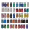 50Colors Pigment Brilliant Mica Powder Kit Epoxy Harts Colorant Makeup Bath Bomb Soap Candle Making Powder Pigment Kit Dropship