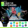 Orologi Zeblaze GTR 3 Chiamata vocale Smart Watch Smart 1.32 '' IPS Display 24h Health Monitor 240+ Orologi facce 70+ modalità sportiva smartwatch