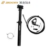 Zoom MTB Dropper SeatPost zdalny góra górski motocykl rowerowy regulowany ETEN-R ETEN-i 30,9/31,6 mm 100 mm Rower podróżny