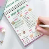Notebooks Notebook Agenda Weekly Planner Kawaii Stationery Libretas Bonitas Diary To Do List School Accessories Cuaderno Coil Notebooks
