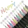 8/12pcs Marker Stift für Highlight Schreiben Noten Zeichnen DIY Art Projects Farbmarker Kinder Erwachsene Stifte Lieferungen Marker Marker