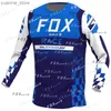 Cykelskjortor toppar mens nedförsbacke tröja bat enduro tröja motocross motorcykeltröja jersey snabbtorkade kläder maillot ciclismo hombre y240410