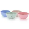 Bowls 4PCS/Set 6inch Fiber Rice Simple Household Dish Soup Storage For Women Men Children Kitchen Tools