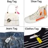 100 Produit personnalisé étiquettes étiquettes de sécurité en plastique Vêtements de vêtements de chaussures Sac Key Gift Logo Brand Étiquettes imprimées Tag 160 mm / 6,3 "